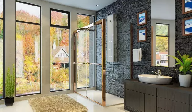 居室內一角的淋浴房