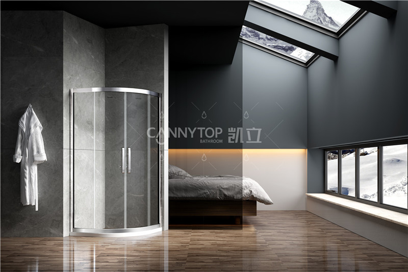 安裝好淋浴房的擋水條,輕松實現衛浴間的干濕分離